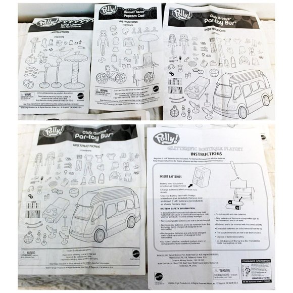 6 lb Lot of Mixed Polly Pocket Sets 23 dolls Bag 1 Box Of Outfits Shoes Oragnize - Picture 12 of 12